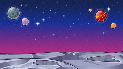 Space Background Clipart