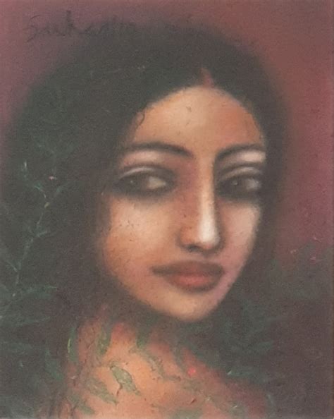 Radha, Mixed Media on Board, 11 x 14 inches – Gallery Kolkata – Original Fine Art by Top Indian ...