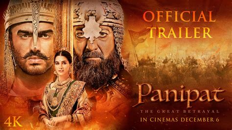 Panipat | Official Trailer |Sanjay Dutt, Arjun Kapoor, Kriti Sanon|Ashutosh Gowariker|In Cinema ...