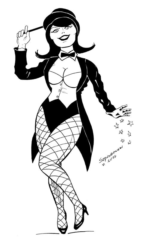 Zatanna by Szpondi on DeviantArt