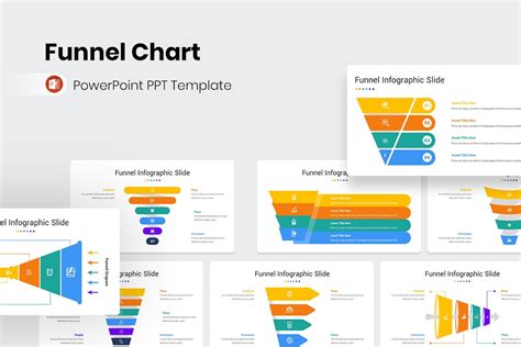 Funnel Chart PowerPoint PPT Template | Nulivo Market