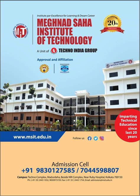 Online Admission | MSIT | Top Engineering Colleges