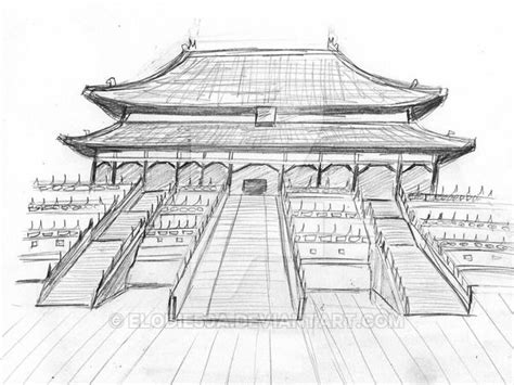 Pin by Polly Duff on The Magic Pencil - background drawings - chinese pagoda | City drawing ...