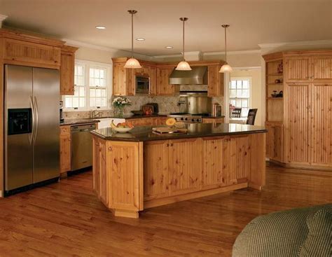 16 best knotty pine cabinets/kitchen images on Pinterest | Cabin kitchens, Cottage kitchens and ...