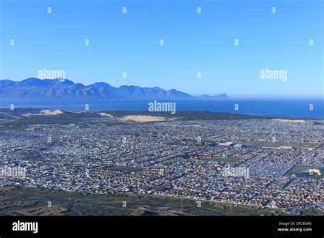 Cape Town, South Africa - July the 11th 2023: Aerial view of the Cape ...