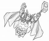 Get This Free Thor Coloring Pages To Print 12490 sketch template