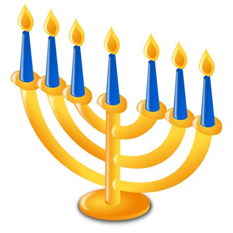 Menorah,Hanukkah,Candle Holder PNG Clipart - Royalty Free SVG / PNG