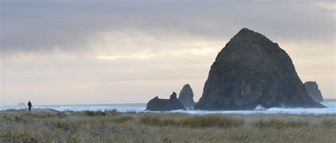 Haystack Rock at the Oregon Islands National Wildlife Refuge - Lewis ...