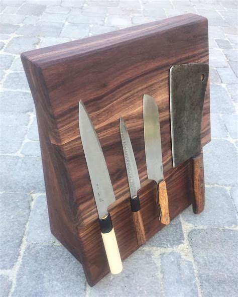 Standing Magnetic Knife Rack | BorkWood