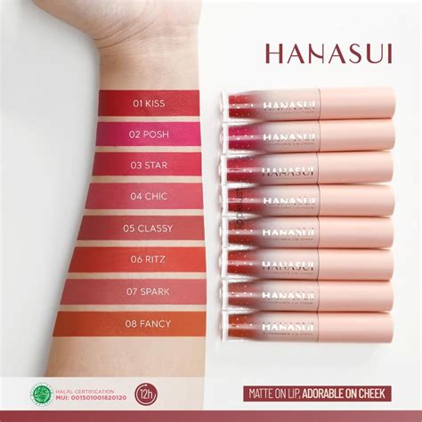 Hanasui Mattedorable Lip Cream BPOM - Pusat Stokis | Agen Stokis | Surabaya | Jakarta | Indonesia