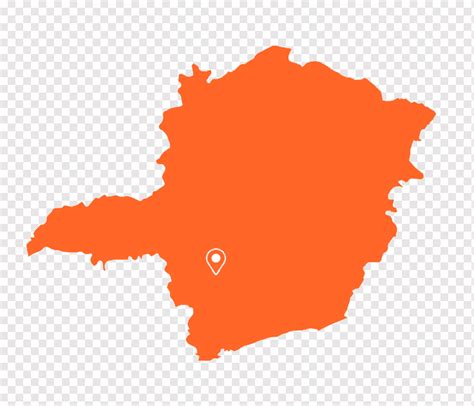 Minas Gerais Mapa, mapa, fotografia, laranja, mapa png | PNGWing