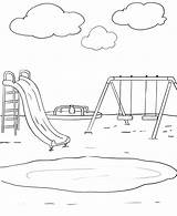 Park Coloring Pages  Free Printable For Kids sketch template