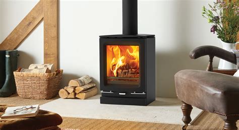 Vogue Small Wood Burning & Multi-fuel Stove - Stovax Contemporary Stoves