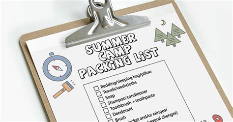 Southern Mom Loves: Kids Going to Summer Camp? Print This Packing List First!