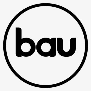 Bau Logo In Black With Black Oval Border - Bau Icon - Free Transparent PNG Download - PNGkey