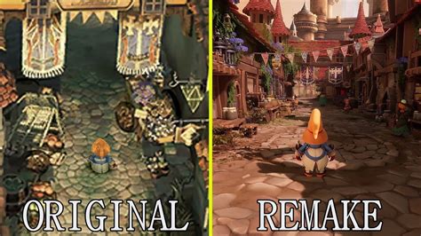 Final Fantasy IX Original vs Memoria Project (Unreal Engine 5 Fan Made Remake) Graphics ...