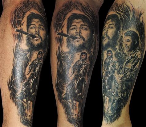 Che Guevara tattoo | Tattoos, Chest tattoo, Sleeve tattoos