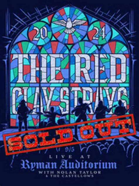 The Red Clay Strays sell-out three night headline debut at Nashville's historic Ryman Auditorium ...