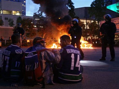 Vancouver Canucks hockey playoff celebrations this year won't include riots: mayor Gregor ...