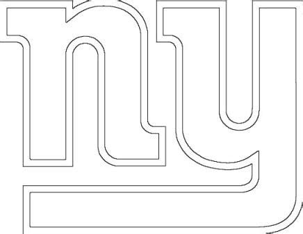 Giants Logo Coloring Page