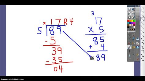 Long Division Grade 4 Examples