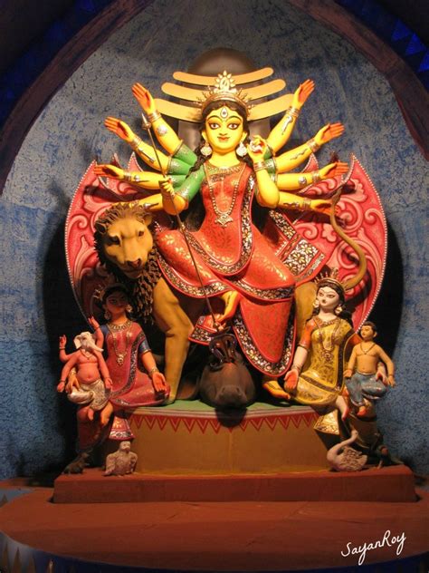 Maa Durga in her 'Shakti Roopa' - Learning and Creativity