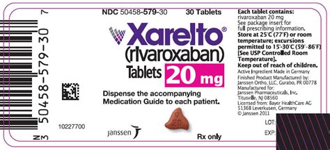 Rivaroxaban - wikidoc