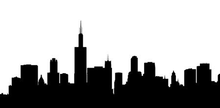 Chicago skyline vector | Designer Daily: graphic and web design blog