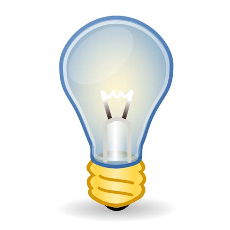 Light bulb vector icon | Free SVG