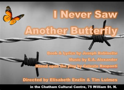 Announcing the Cast of I Never Saw Another Butterfly – Theatre Kent