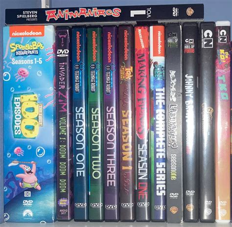 My Nickelodeon/Cartoon Network DVD collection by NickBurbank579 on DeviantArt