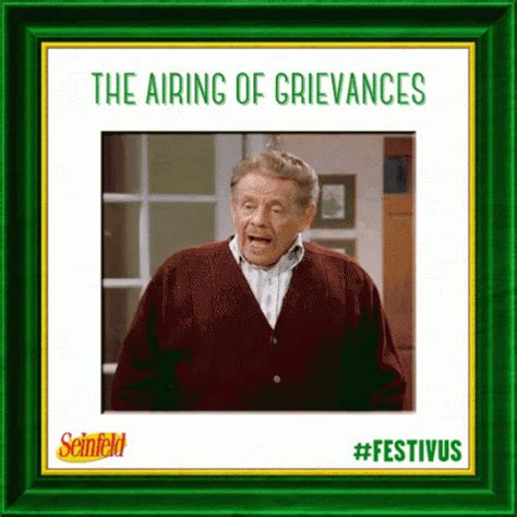 Festvus Airing GIF - Festvus Airing Grievances - Discover & Share GIFs