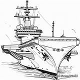 Aircraft Carrier Coloring Pages  Free & Printable sketch template