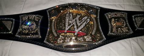 WWE Replica Spinner Belt Restoned and Releathered with CM Punk Plate ...