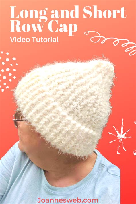 Long and Short Row Knit Cap ~Tutorial and Instructions Included!