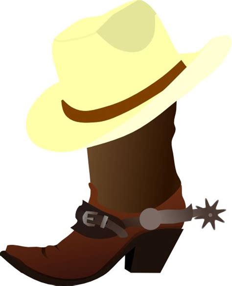 Western Boot Clipart | Free download on ClipArtMag