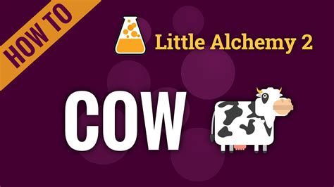 How to make a COW in Little Alchemy 2 - YouTube