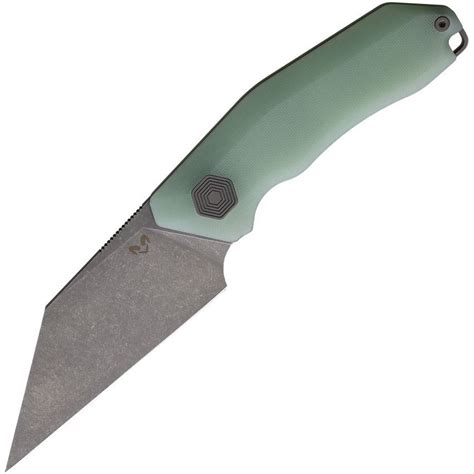 Damned Designs 13GSW Ferir Fixed Jade G10 - Knife Country, USA