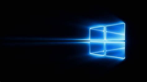 Descargar fondos de Logotipode Windows 10 Luz Azul De Alta Definición ...