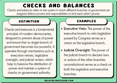 10 Checks and Balances Examples (2024)