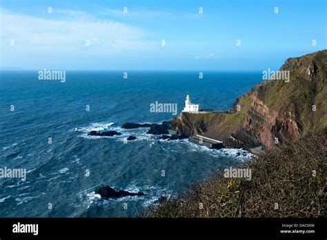 Hartland lighthouse Hartland Point Devon Uk Stock Photo - Alamy