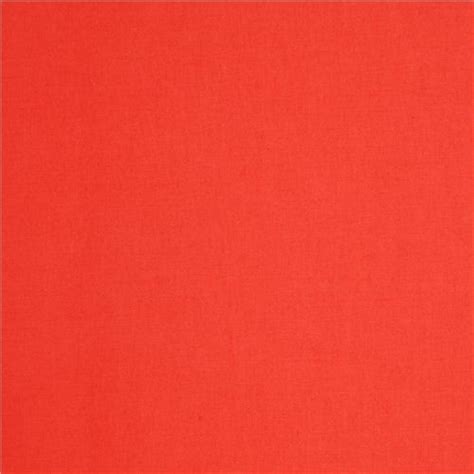 salmon red birch organic fabric from the USA one color - Fabric - by ModeS Group Ltd