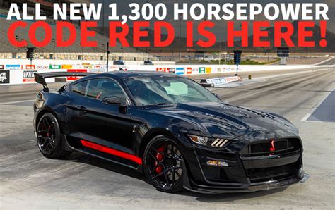 Shelby Announces 1300 Horsepower GT500 CODE RED