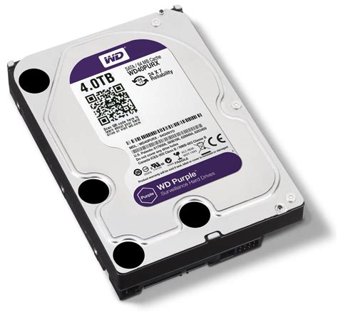 WD40PURX 4TB Surveillance Class Hard Drive from WD