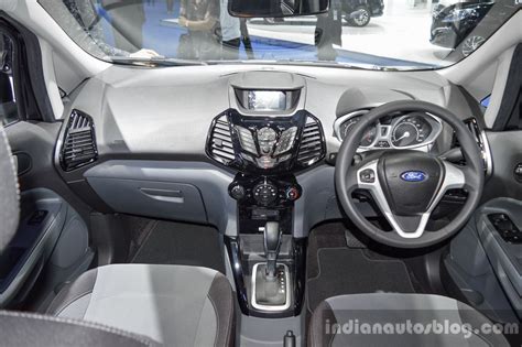 Ford EcoSport Black Edition dashboard at 2016 BIMS