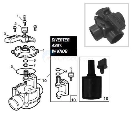 Jandy Space Saver Valve Parts - INYOPools.com