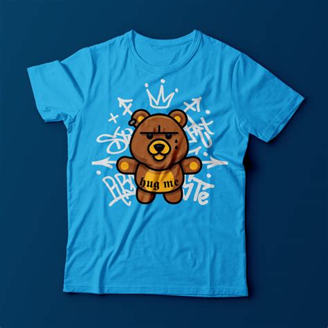 Gangsta Bear Graphic design | Tshirt-Factory