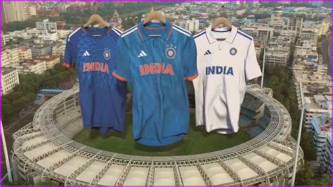 New Team India Jersey Launched: Adidas Unveils Indian Cricket Team's ...