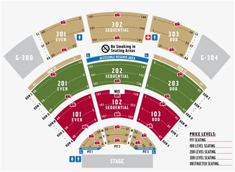 Toyota Music Factory Dallas Seating Chart | Elcho Table