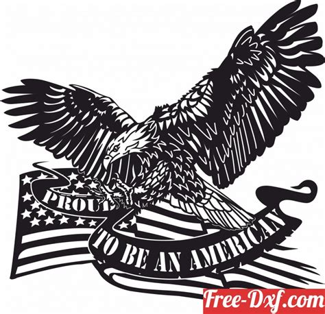 Free Dxf Files Plasma Cutter Eagle Decal Dxf Vector Files Free Vector ...